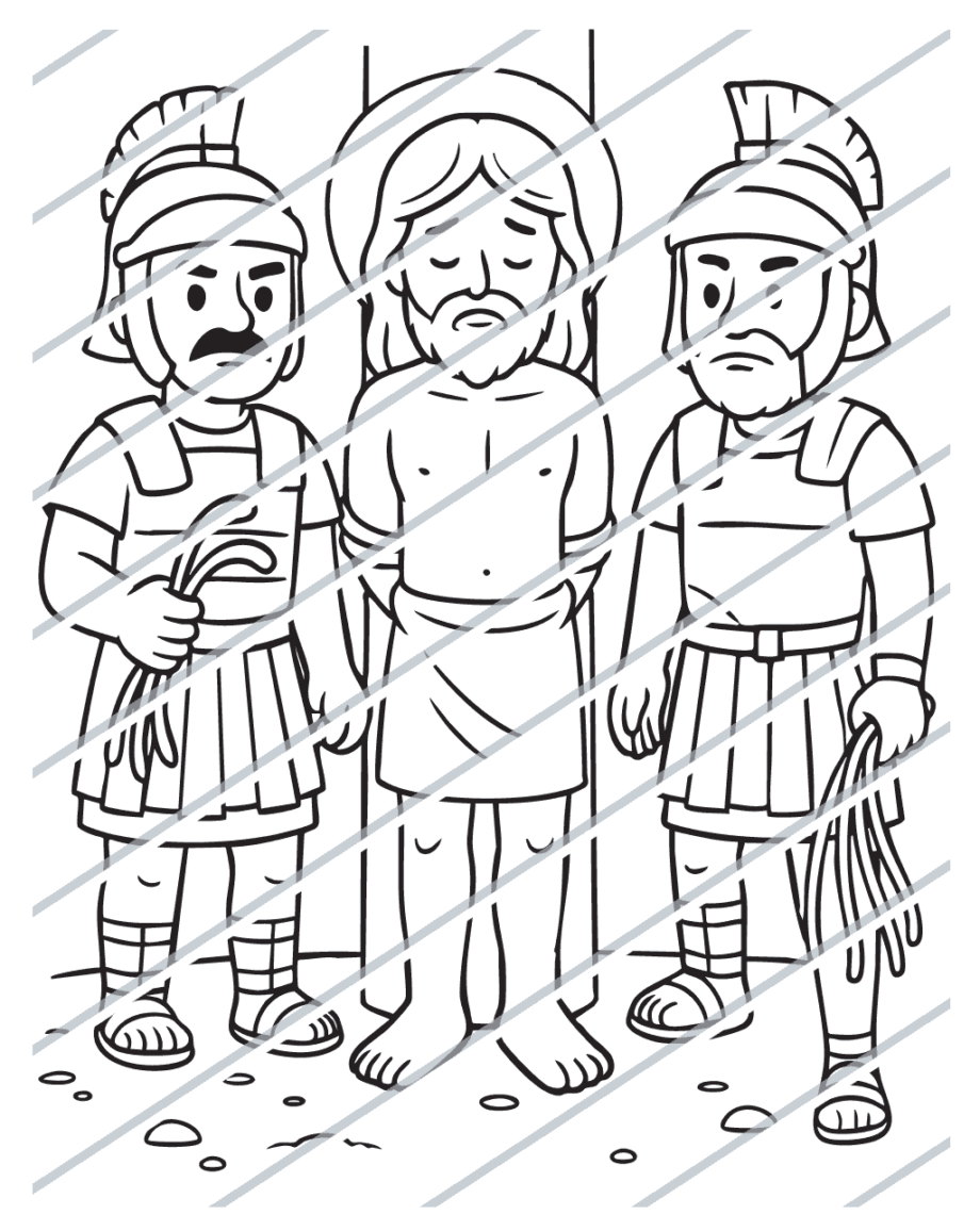 Jesus is Scourged