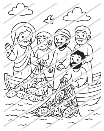 The Miraculous Catch of Fish