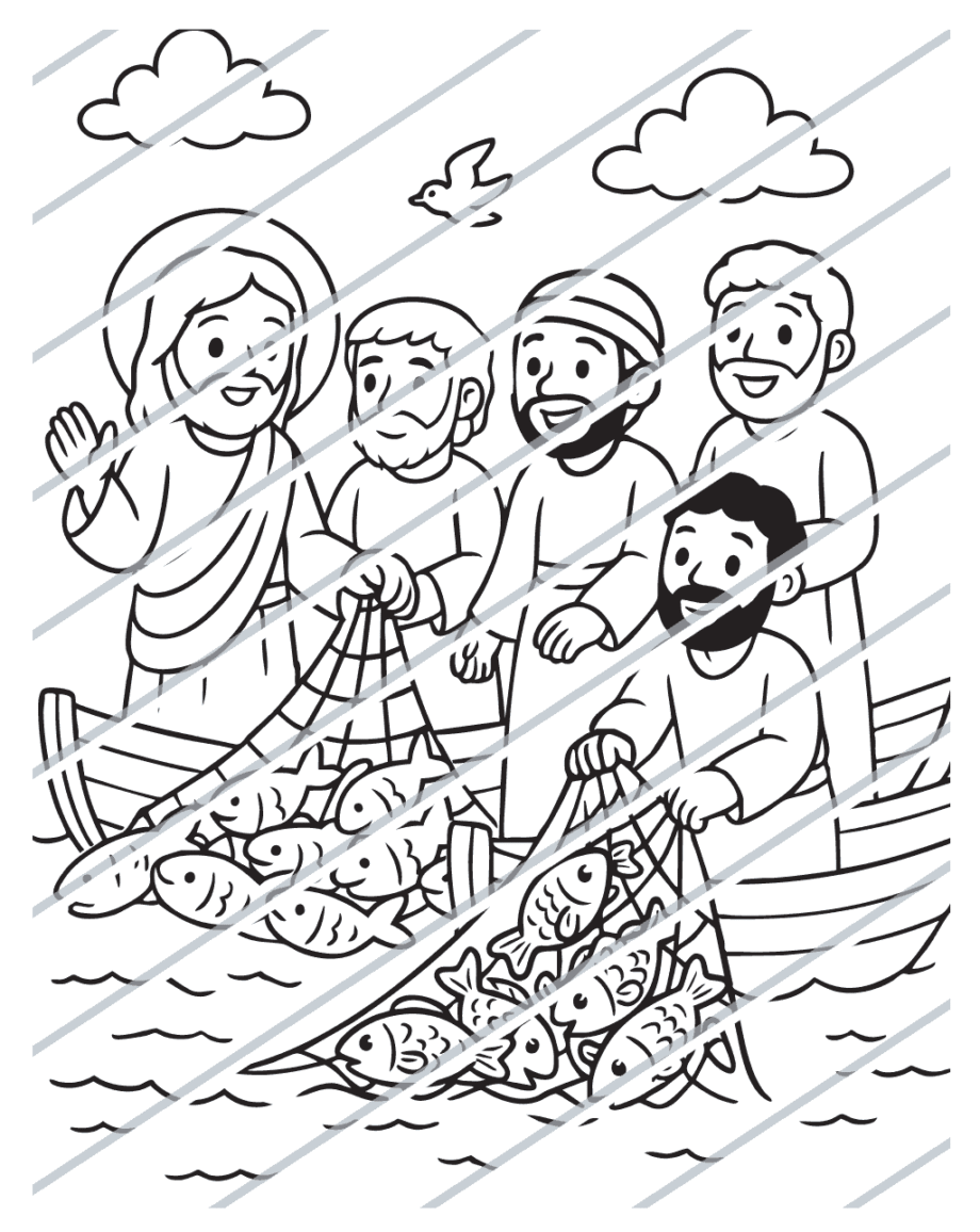 The Miraculous Catch of Fish