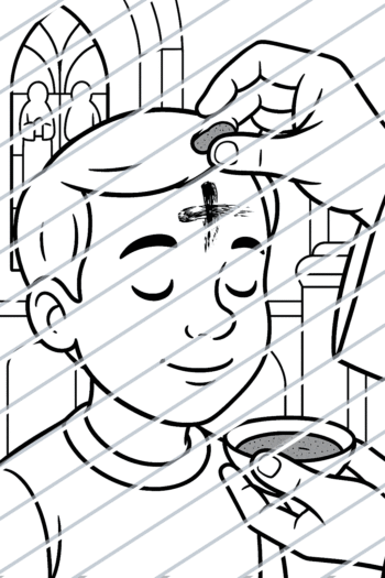 Ash Wednesday Ashes Boy (04)
