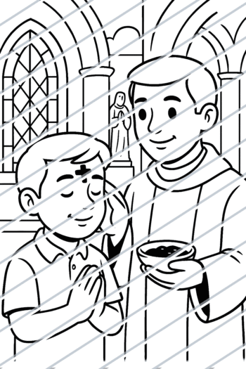 Ash Wednesday Ashes Boy (05)