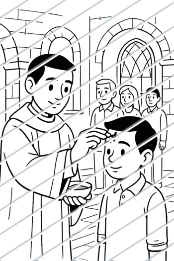 Ash Wednesday Ashes Boy (06)