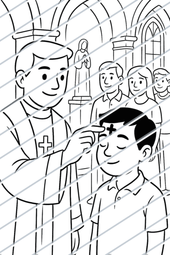 Ash Wednesday Ashes Boy (07)
