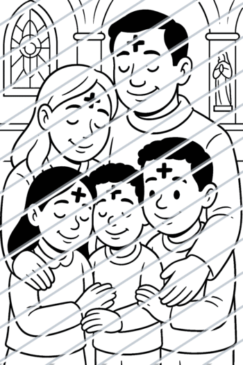 Ash Wednesday Ashes Family (02)