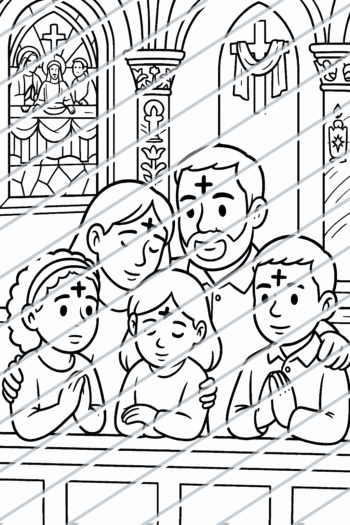Ash Wednesday Ashes Family