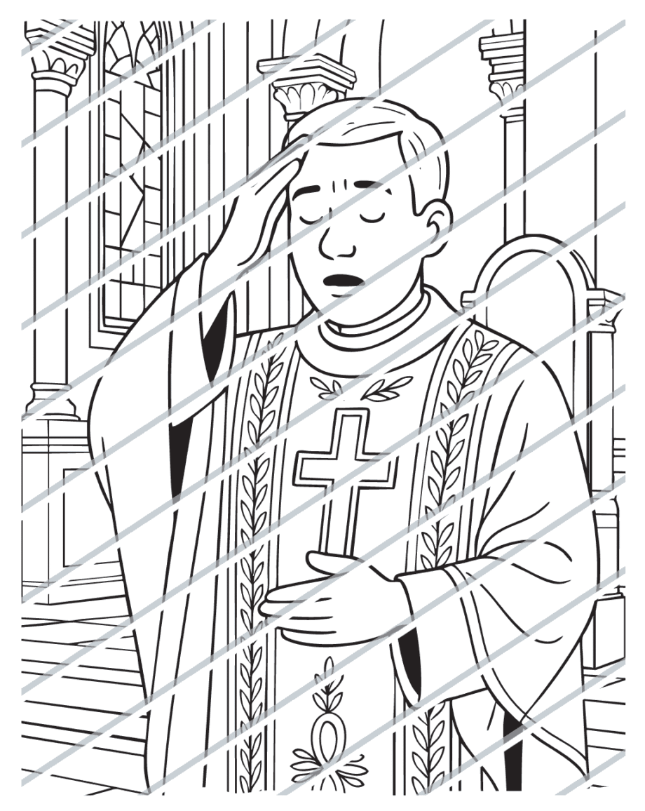 Priest Sign of the Cross