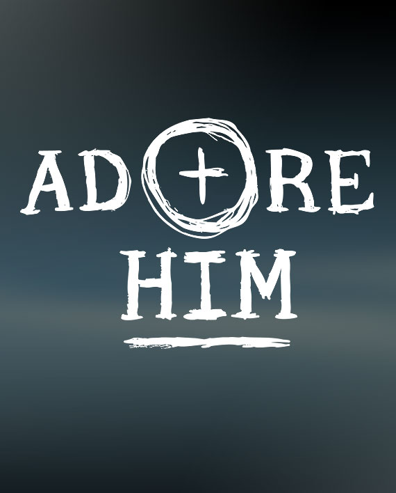 Adore Him - Decal
