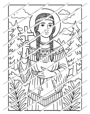 Saint Kateri Tekakwitha (08)